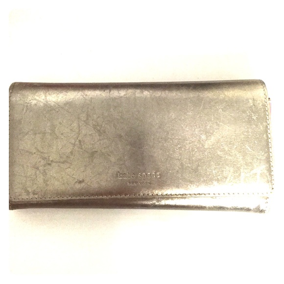 Kate Spade Gold Wallet