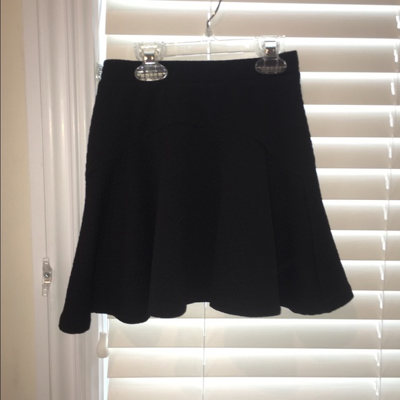 Black skater skirt