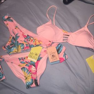 Ripcurl 2bottoms 1 reversible top