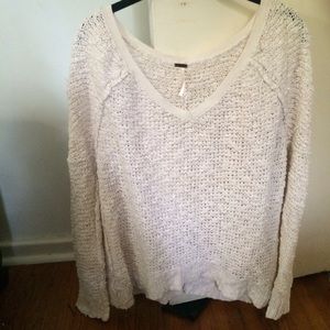 Free People V-Neck Sweater