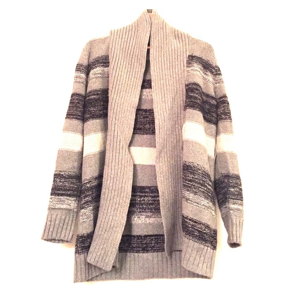 Striped cardigan