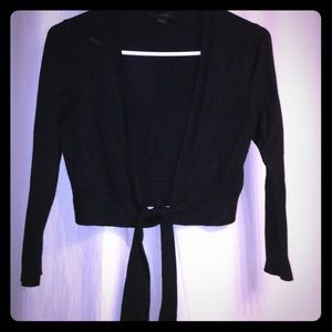 💖Black Cardigan w/tie💖