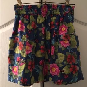 Multi-Colored Floral Skirt