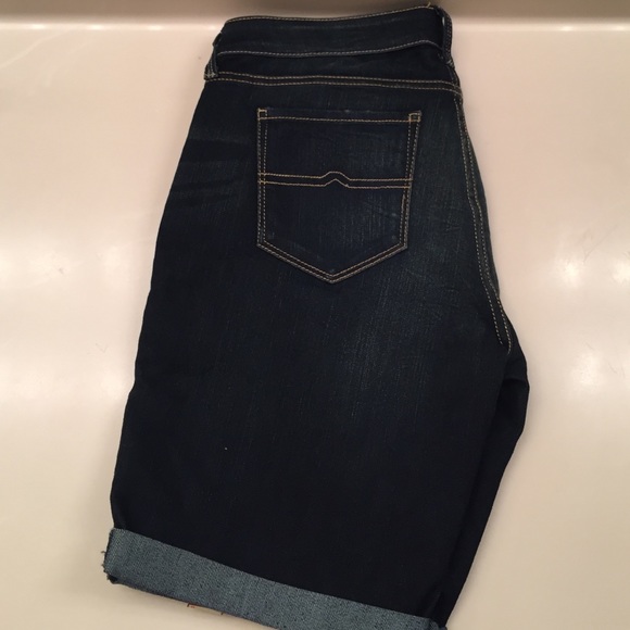 Arizona Denim Deep Blue Shorts - Picture 3 of 4