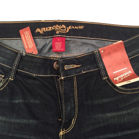 Arizona Denim Deep Blue Shorts - Picture 4 of 4