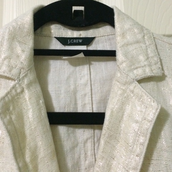 J. CREW LINEN JACKET/BLAZER - Picture 2 of 4