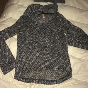 Knit Hooded Sweater