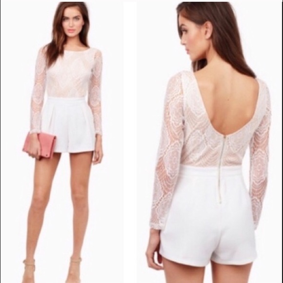 Tobi White Romper