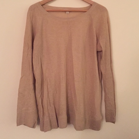 Tan sweater