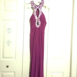 Beautiful full length prom gown