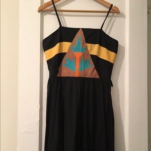 Vintage summer dress from Paris flea market