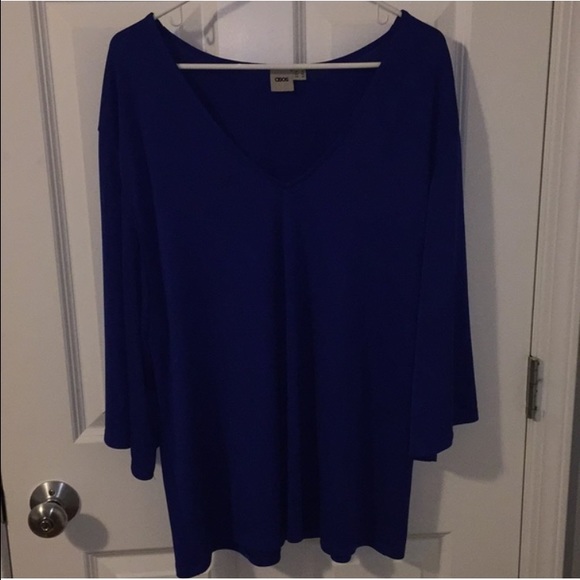 Royal Blue Dolman Top