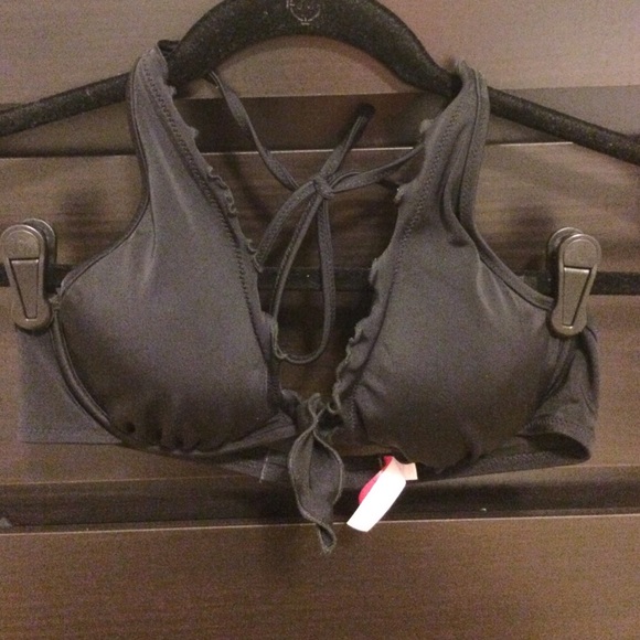 Black push up Victoria's Secret bra top