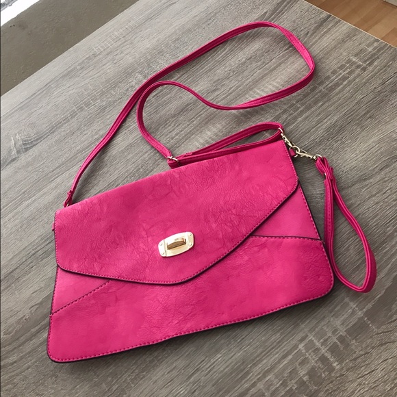 Handbags - Pink crossbody/clutch bag