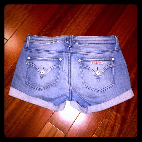 Hudson Jeans Cuffed Denim Shorts