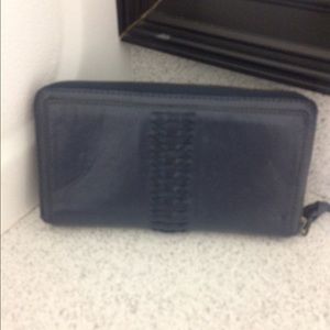 Navy blue Banana Republic wallet