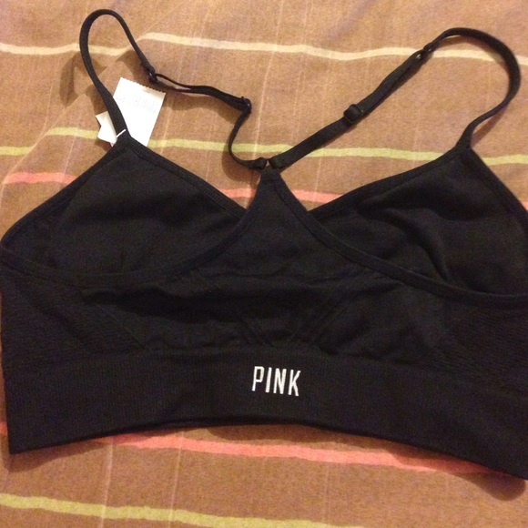 Pink black bra - Picture 2 of 4