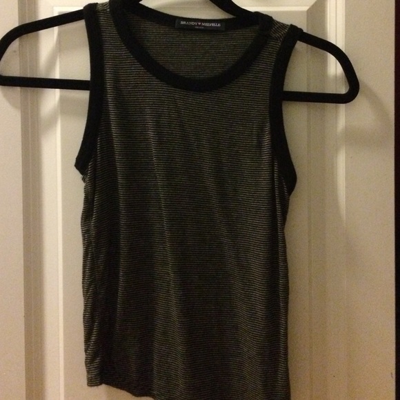 Black and grey tank top - Picture 1 of 3