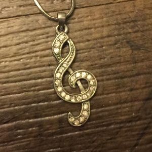 SALE! Music Note Necklace