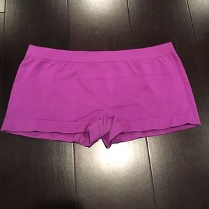 Basic Purple Rave Booty Shorts