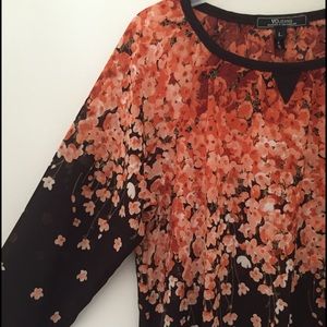 Cherry blossom blouse size Large