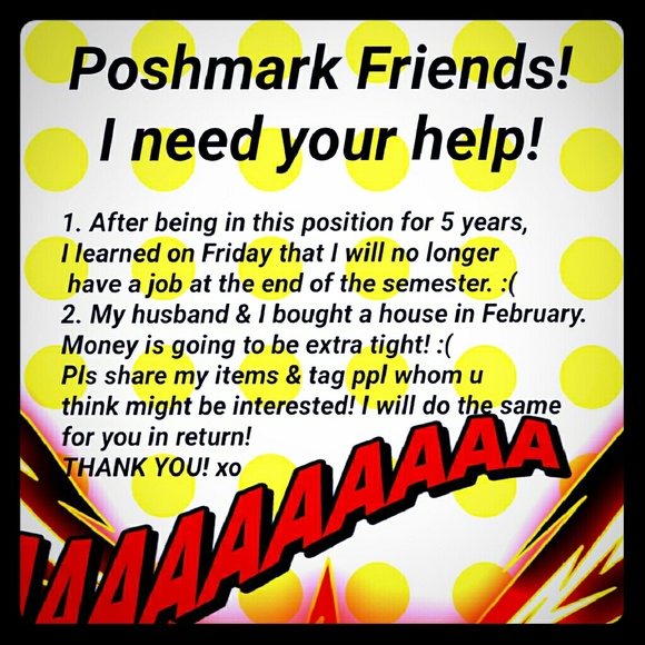 HELP, POSHMARK FRIENDS!