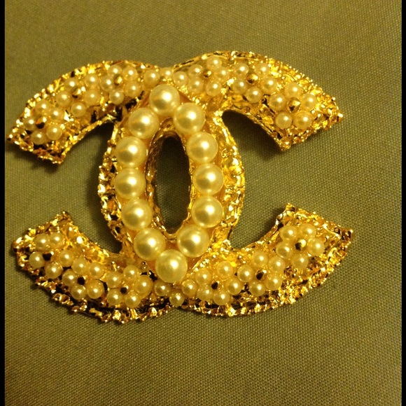 Brooch Jewelry - C Initial Brooch