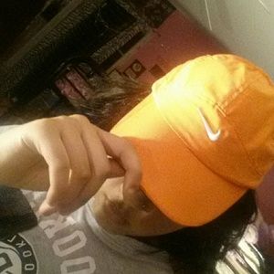 Nike orange hat