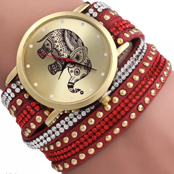 🚫SOLD🚫Red Elephant Watch - Picture 2 of 4