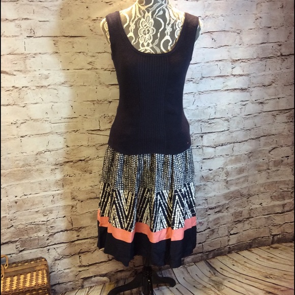 George Dresses & Skirts - PRETTY COLOR BLOCK MIXED PRINT SKIRT