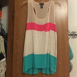 Striped tank top