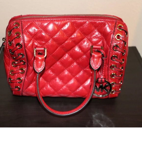Michael Kors Quilted Handheld Handbag - Picture 1 of 4