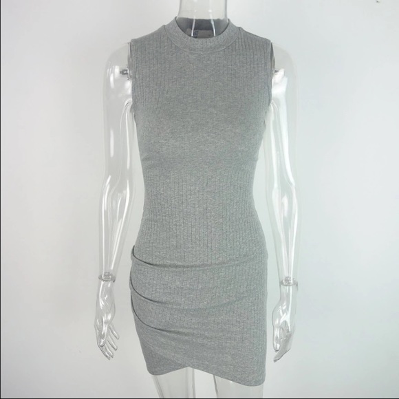 Sale! Simply Stunning Gray Dress - Picture 2 of 4
