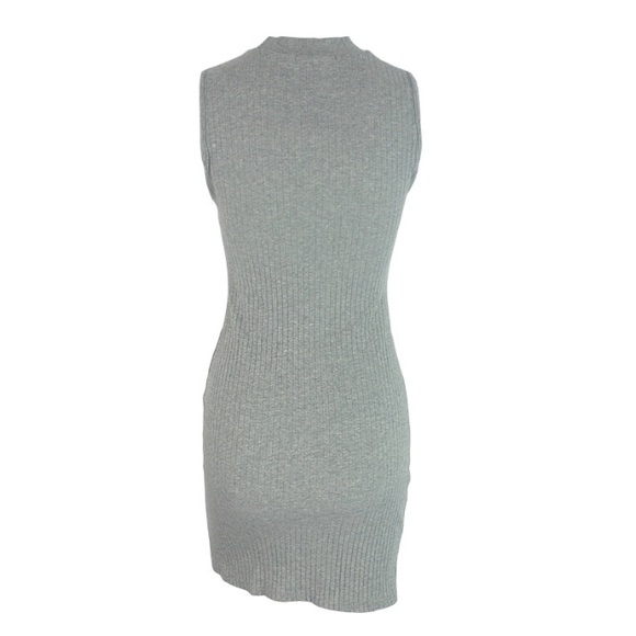 Sale! Simply Stunning Gray Dress - Picture 3 of 4