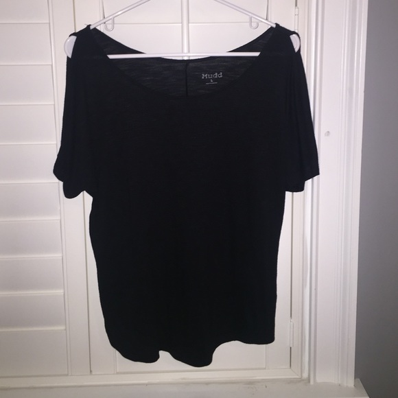 Mudd cold shoulder top