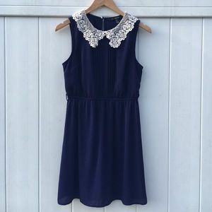 Lace Collared Dress!