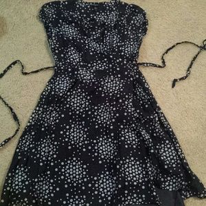 Banana Republic Tie-Waist Light Cotton Dress