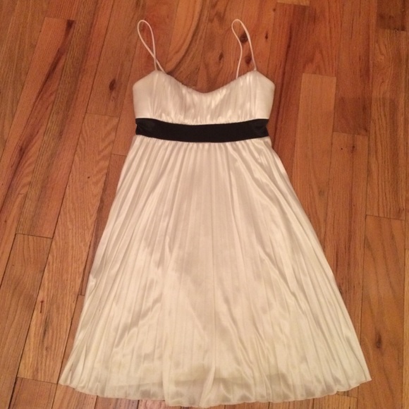 White Semi- Formal Dress