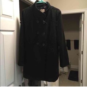 Black button Peacoat