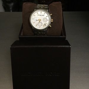 Michael Kors two-tone Ritz watch