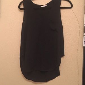 Sheer black tank!