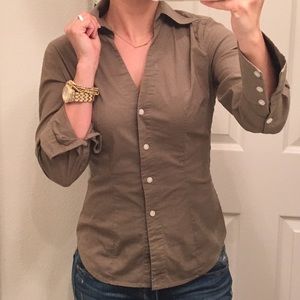 EXPRESS | Button down blouse