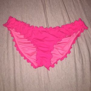 VS low-rise scrunched cheeky cut bikini bottoms