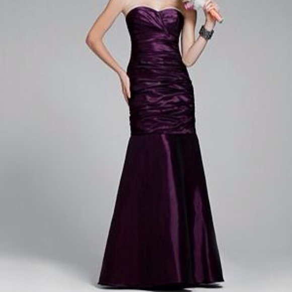 Plum Alfred Angelo bridesmaid dress (worn once)