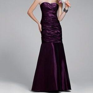 Plum Alfred Angelo bridesmaid dress (worn once)