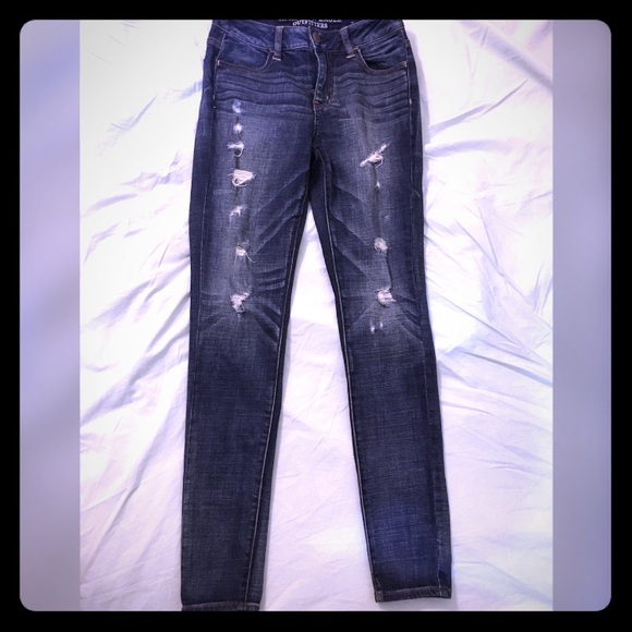 Destroyed skinny jeans American Eagle Outfitters