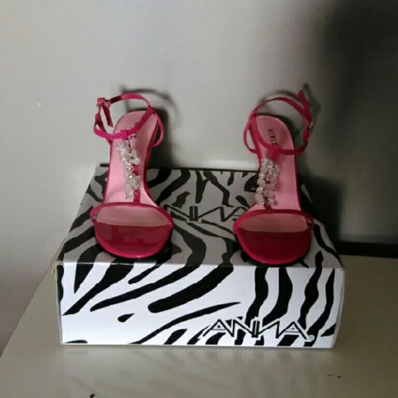 Hot pink heels