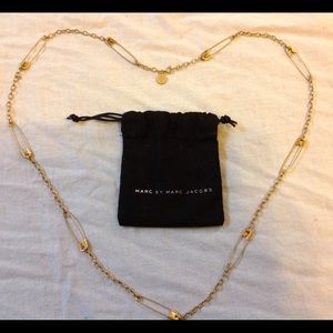 Marc by Marc Jacobs Safety Pin Necklace