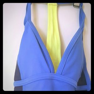 Cut out racerback  bath suit
