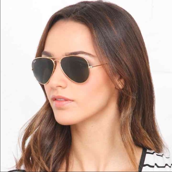 ❌SOLD❌Ray Ban Authentic aviator black gold